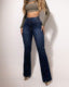 Women's High-Waisted Sculpting Flare Jeans